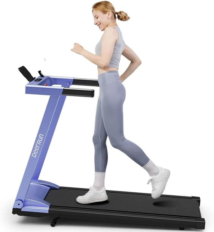 DeerRun Treadmills for Home: Compact 3.5HP Folding Treadmill