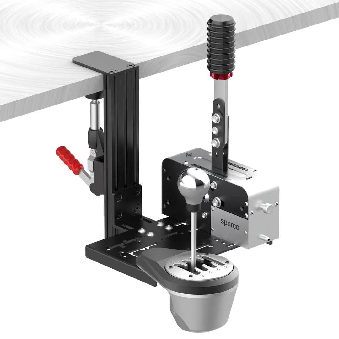 Universal Desk Mount for Racing Sim Shifter & Handbrake Setup