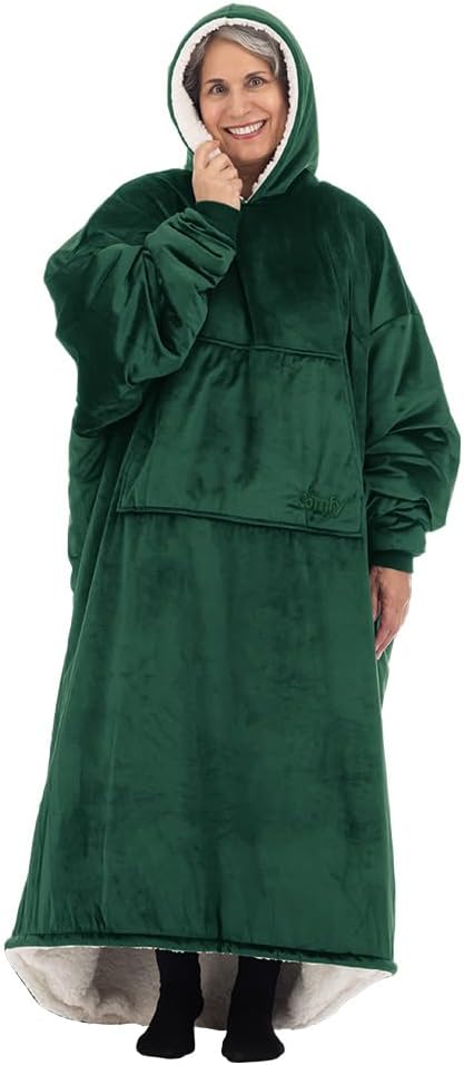 The Comfy Original Sherpa Lined Wearable Blanket for All