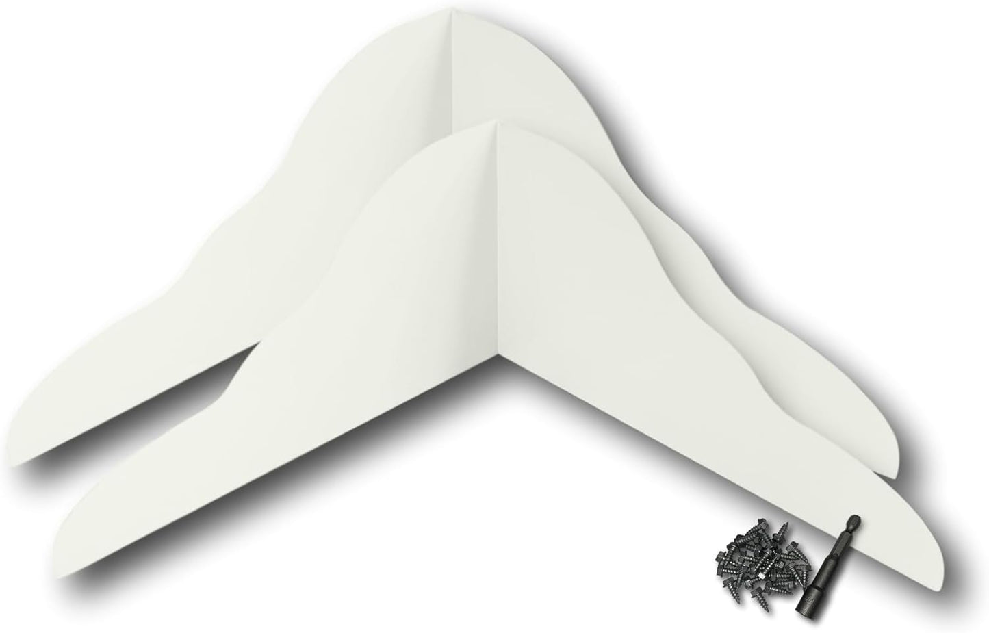 Eagle 1 Rain Gutter Valley Splash Guards for Effective Drainage