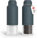 Salt and Pepper Grinder Set Omvendt - Stylish Stainless Manual Mills