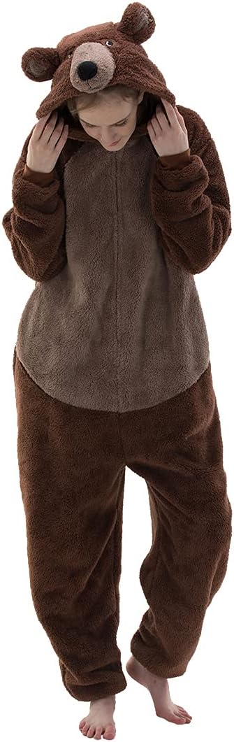 COSUSKET Snug Fit Unisex Adult Onesie Pajamas for Comfort