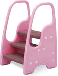 3 Step Stool for Toddler Kids - Stable Learning Helper for Sink