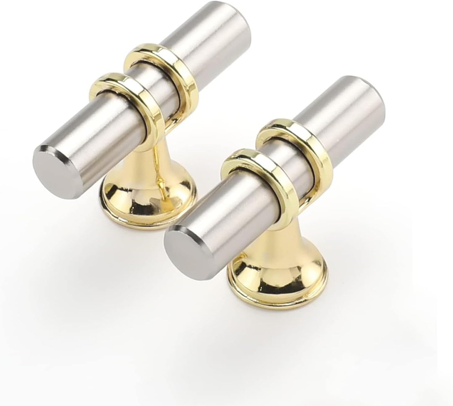 Brushed Nickel Cabinet Knobs - Durable Gold Kitchen Hardware
