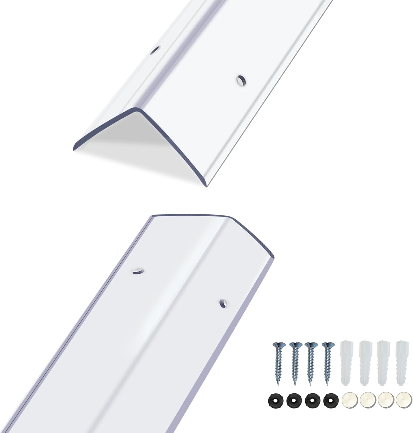 Pre-Drilled Wall Corner Protectors for Door Frame & Sharp Walls