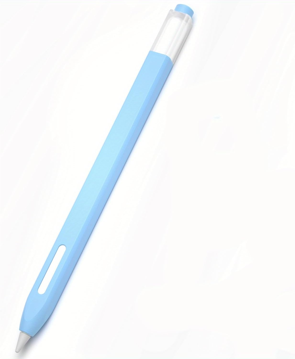 Sky Blue Non-Slip Stylus Sleeve for Apple Pencil 2