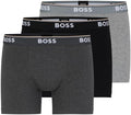 BOSS Men's Stretch Cotton Boxer Briefs 3 Pack for Comfort