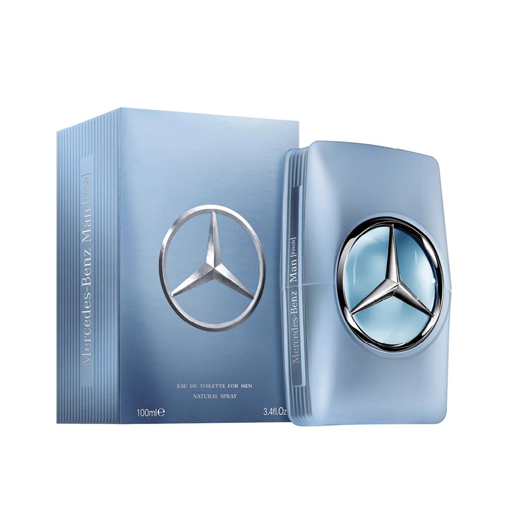 Mercedes-Benz Man Fresh Eau de Toilette for Men - Long Lasting