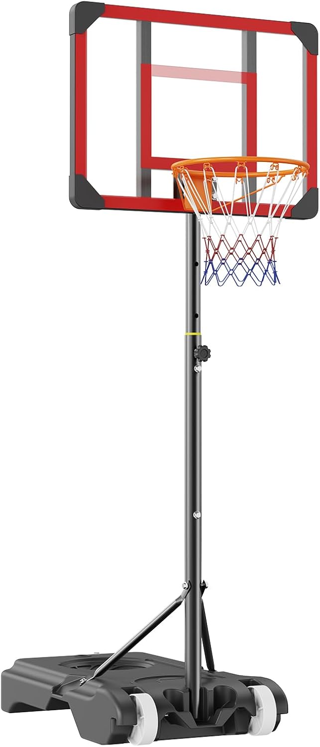 VEVOR Adjustable Height Basketball Hoop for All Ages Fun