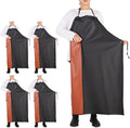 Chemical Resistant PVC Apron - Black Plus Size Unisex Waterproof Apron