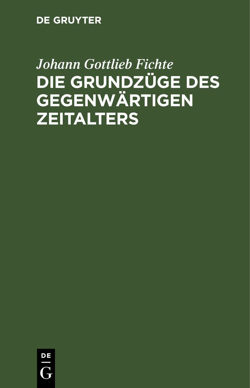 Die Grundzuge des gegenwartigen Zeitalters: A Deep Dive