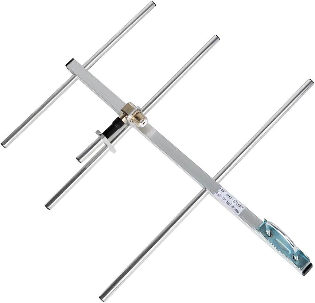 HYS Yagi Antenna 3 Elements UHF 400-470Mhz for Mobile Radio