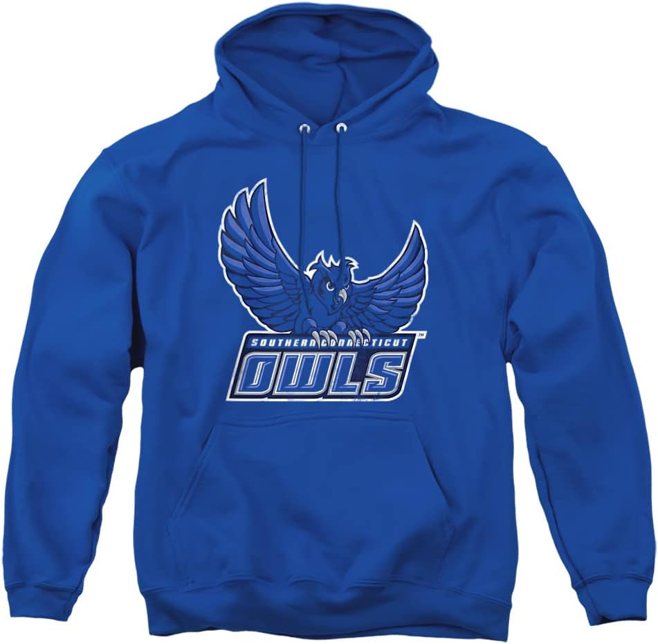 Official Collegiate Distressed Primary Logo Hoodie for Fans
