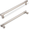 10 Pack 10 in Cabinet Pulls Brushed Satin Nickel - Durable Kitchen