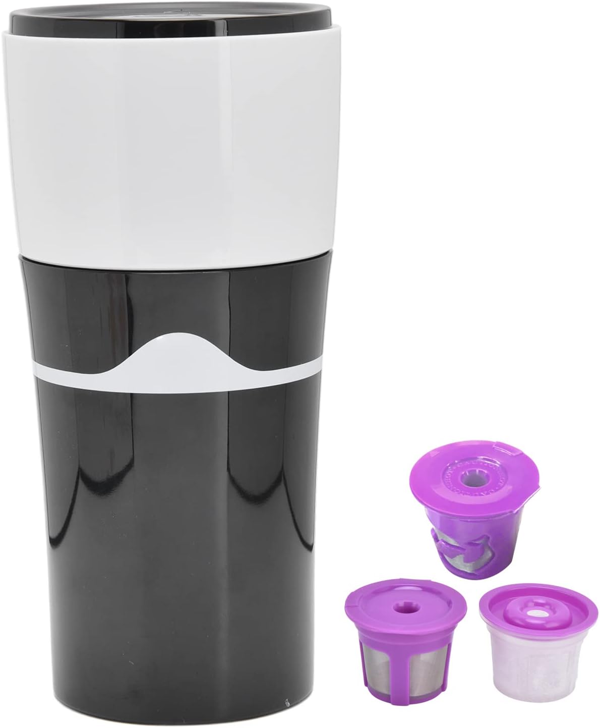 Portable K-Cup Coffee Maker for Leak-Free Brewing