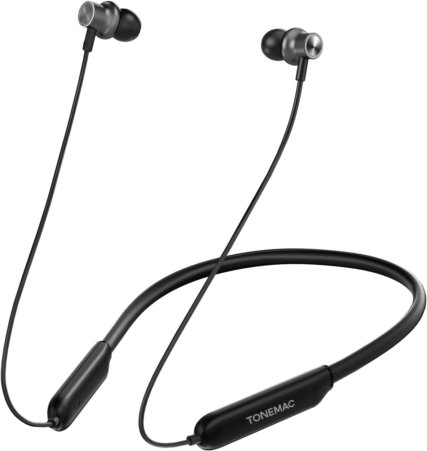 TONEMAC Wireless Earbuds: 40Hrs Playtime & Deep Bass for Calls, Workouts