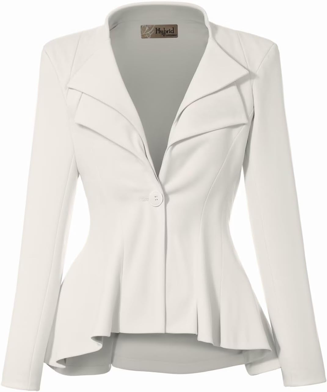 Hybrid Women's Casual Work Office Dressy Peplum Blazer