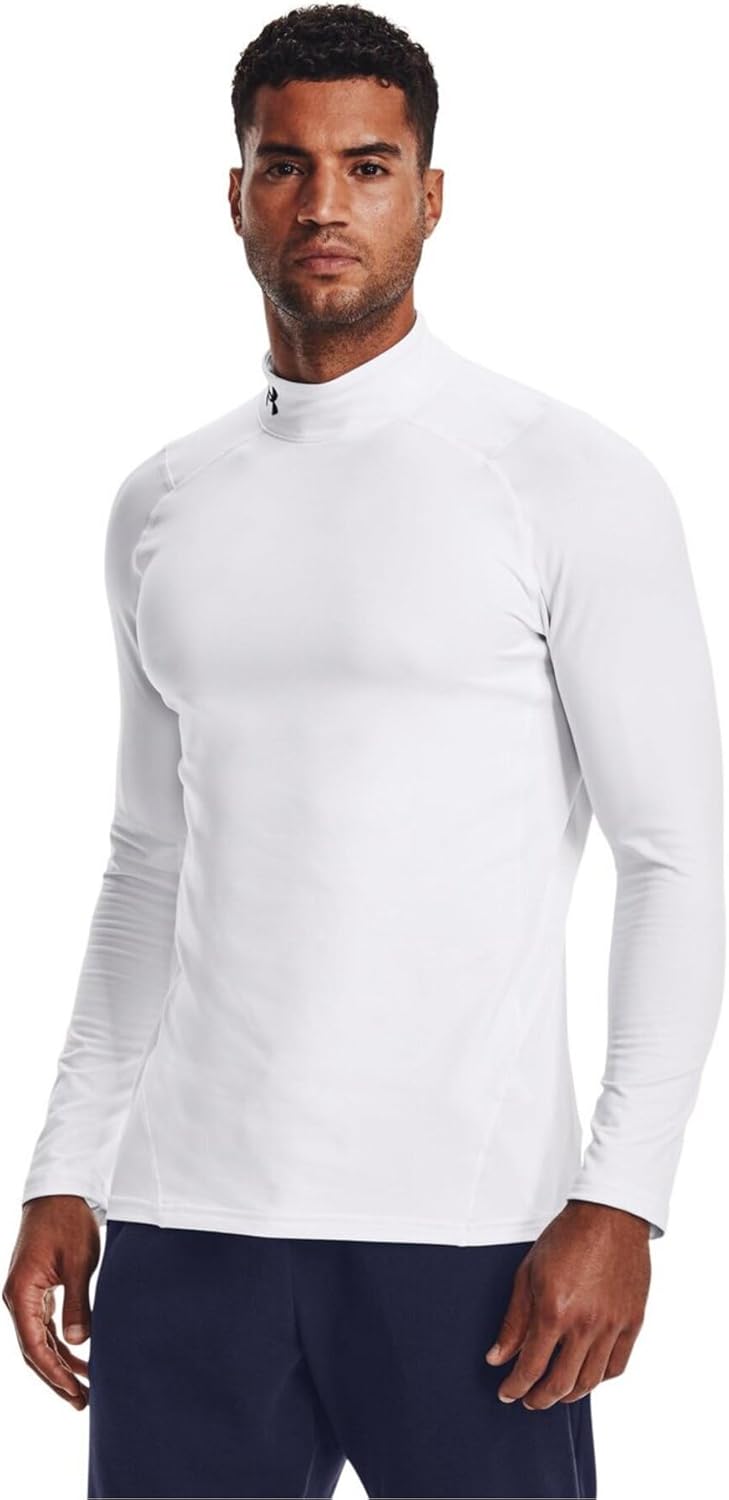 Under Armour Men's ColdGear Fitted Mock for Ultimate Warmth