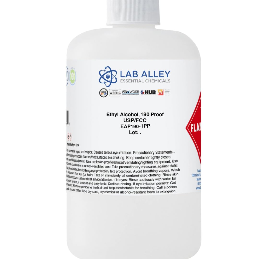 Ethanol 190 Proof USP Food Grade Alcohol for Versatile Uses