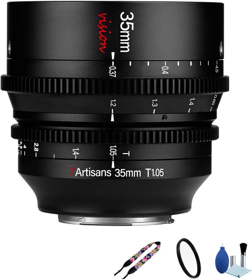 7artisans 35mm T1.05 Cine Lens for Canon EOS R Series Cameras