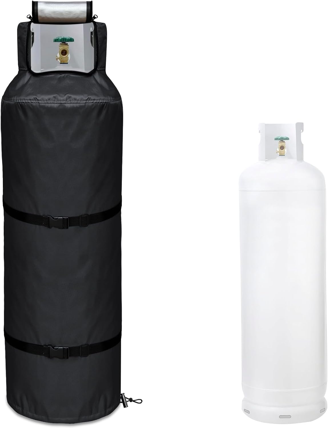 100 lb Propane Tank Cover - Heavy Duty Waterproof Protection
