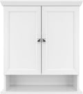 MCS 23x26 White Medicine Cabinet Organizer for Bathroom Storage