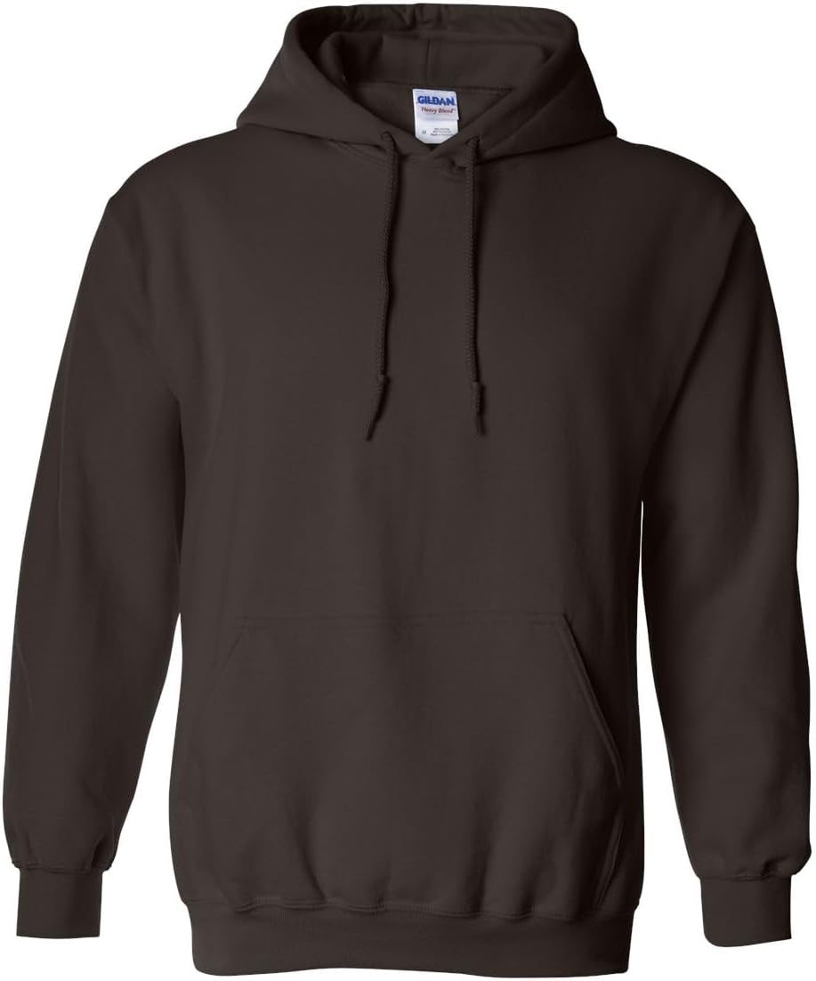 Gildan Fleece Hoodie - Warm & Cozy Style - DarkChocolate