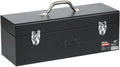 Black Canyon 20 in Steel Tool Box - Portable Padlockable Storage