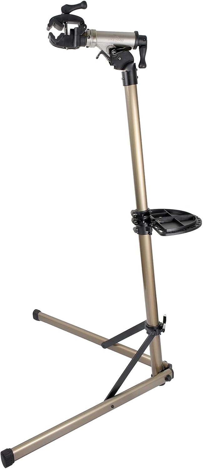 BikeHand Bike Repair Stand - Portable Mechanics Workstand