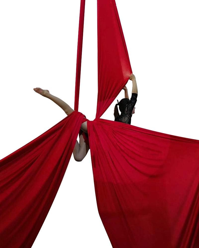 DASKING Aerial Silks Starter Kit for All Levels of Practice