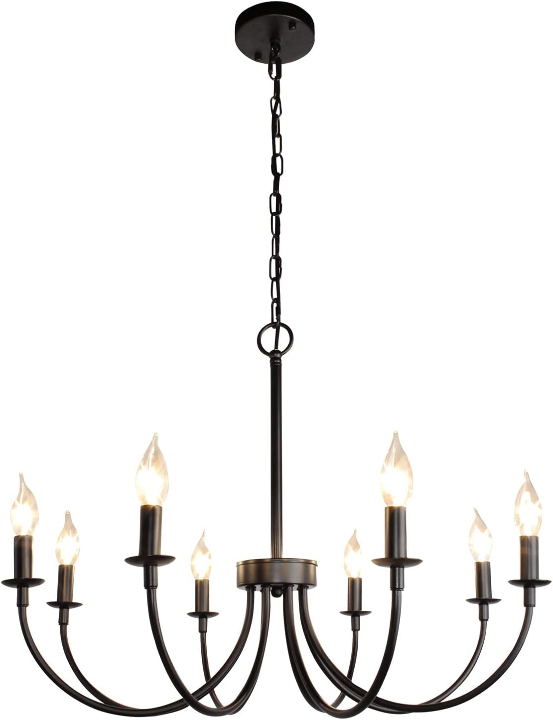 Black Farmhouse Chandeliers for Rustic Elegance in Any Room