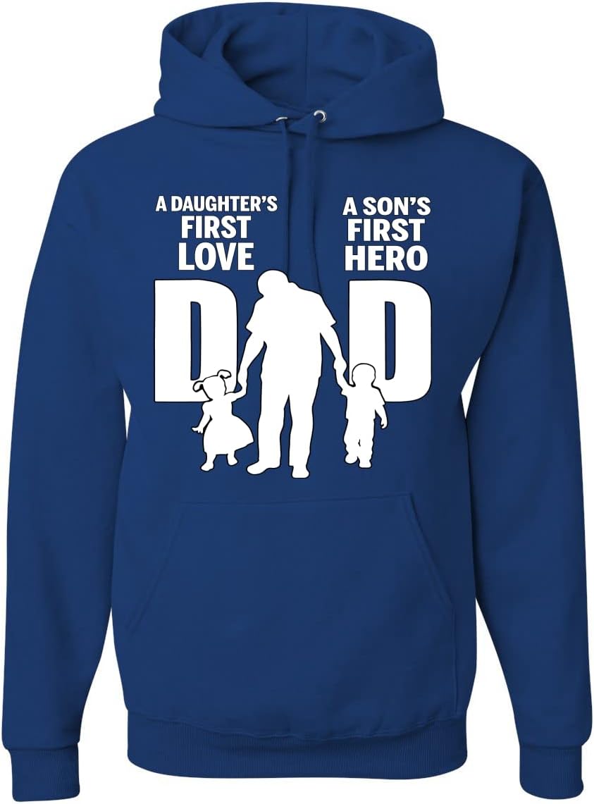 Wild Bobby Dad Daughters First Love Sons First Hero Hoodie
