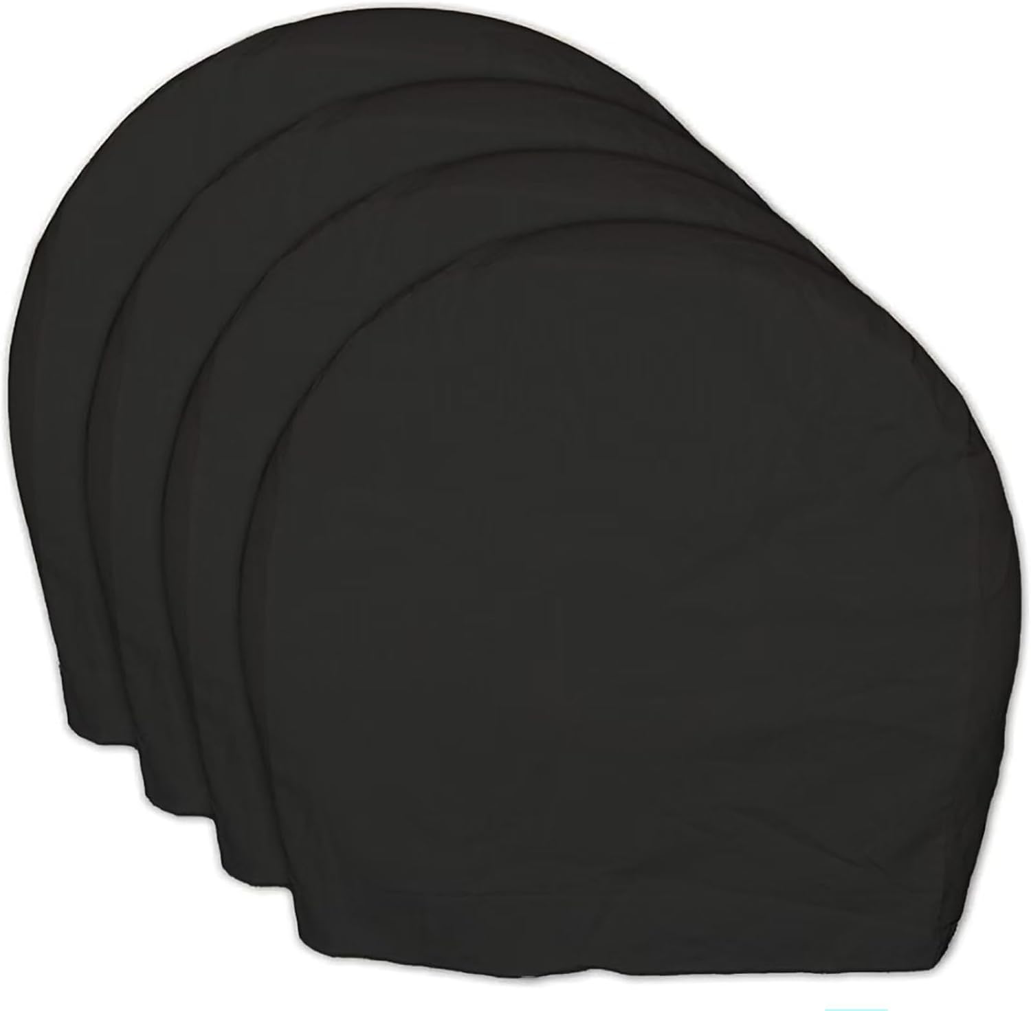 Durable RV Trailer Wheel Tire Covers Set of 4 for 36-39 in Tires