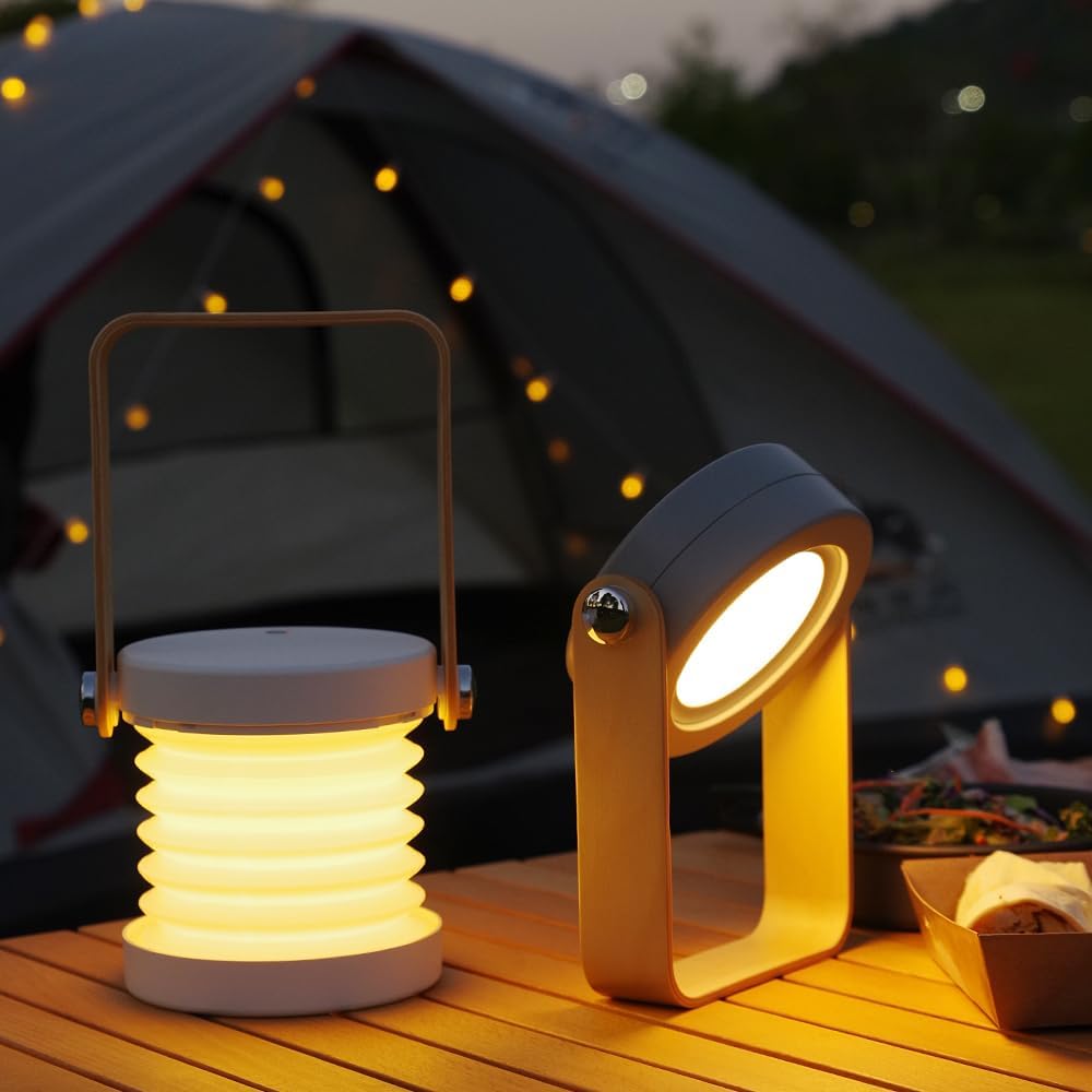 JANPIM LED Lantern: Collapsible, Rechargeable & Portable
