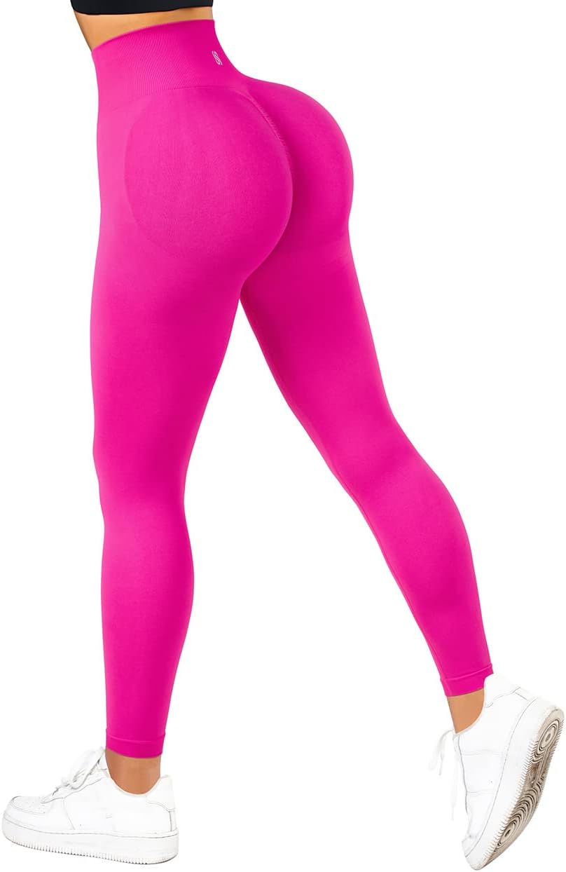 SUUKSESS Women Scrunch Butt Lifting Seamless Leggings Review