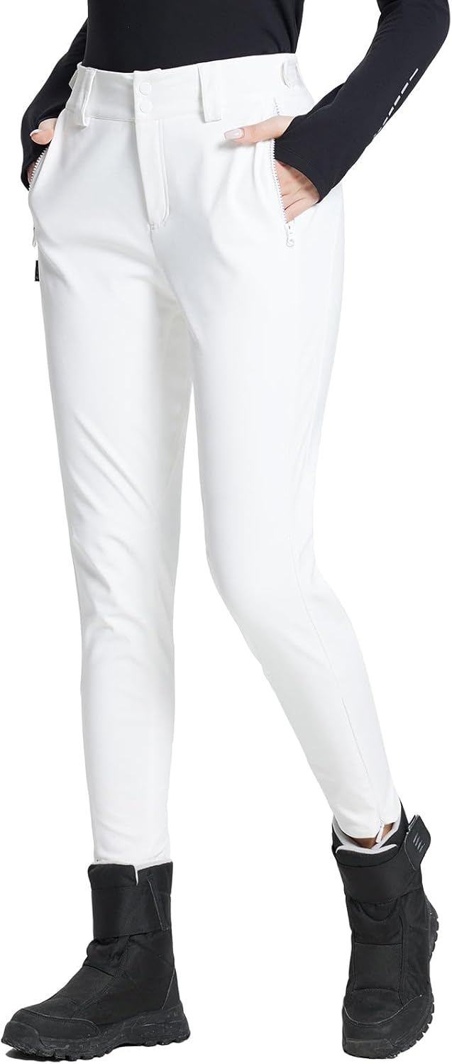 BALEAF Women's Thermal Ski Pants - Waterproof & Windproof