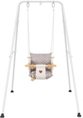 Baby Swing with Stand for Infant - Indoor Outdoor Saucer Swing