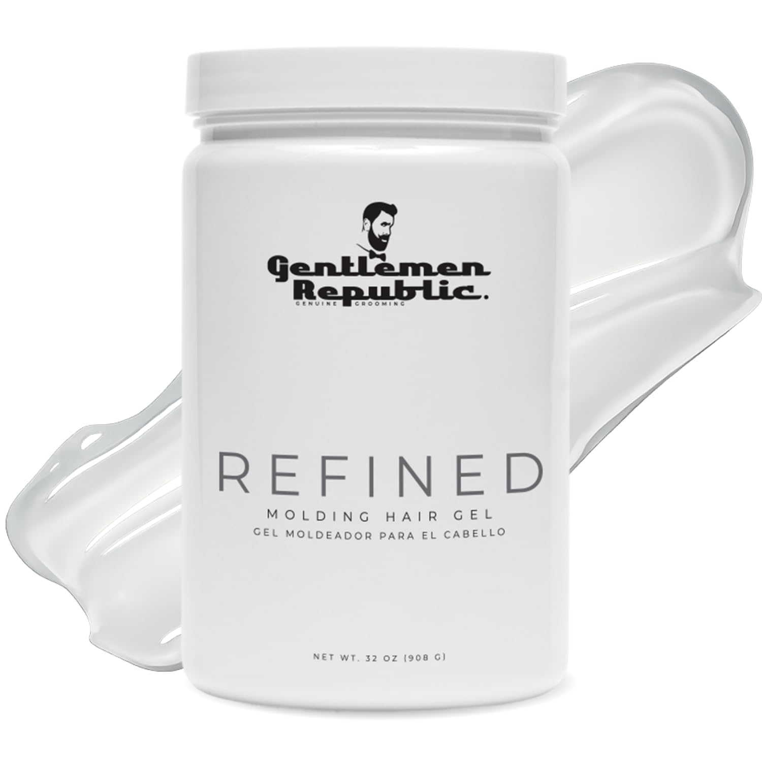 Gentlemen Republic 32oz Refined Hair Gel for Men - High Hold