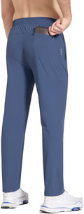 Men's Running Pants Elastic Waist Lightweight Jogging Stretch
