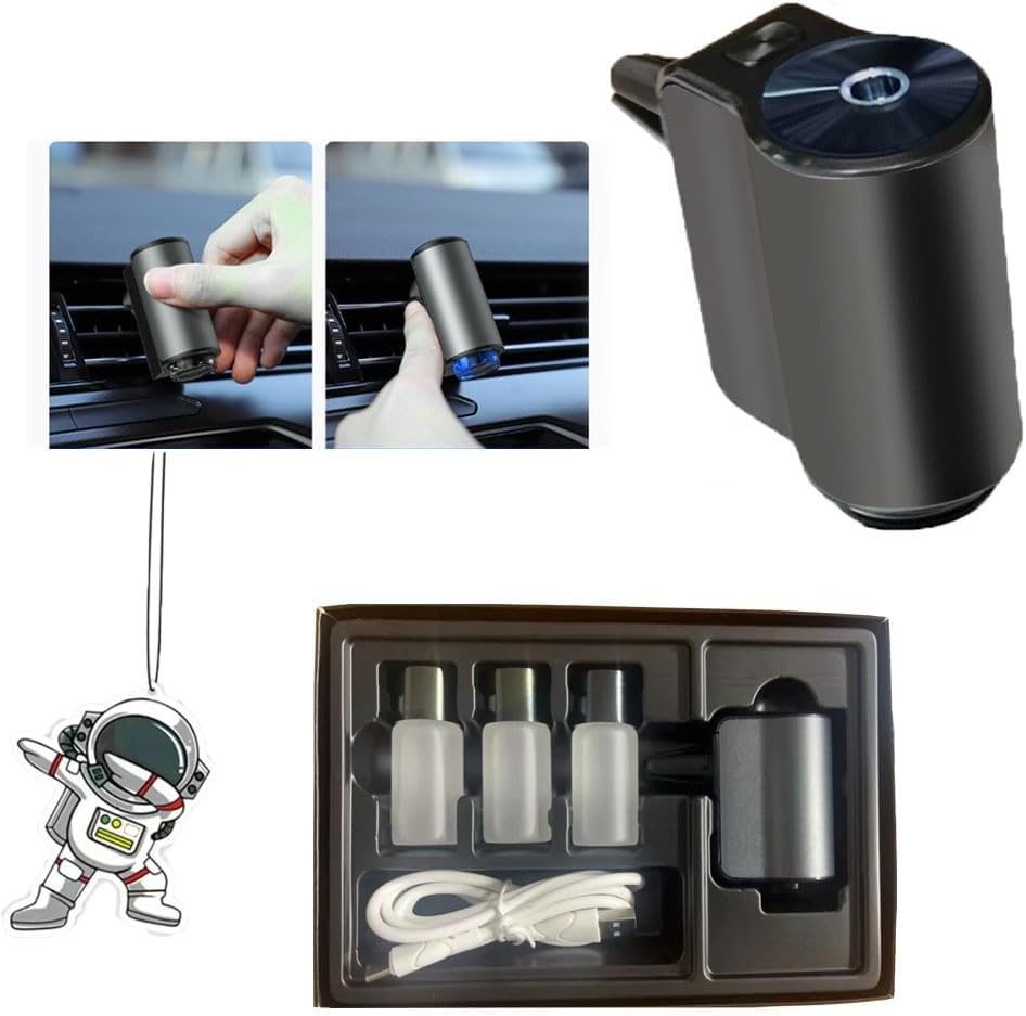 Smart Car Air Freshener, 3-Way Adjustable Aroma Boost