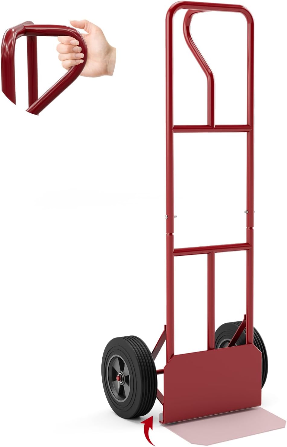 Goplus Hand Truck Dolly with 770LBS Capacity for Heavy Loads