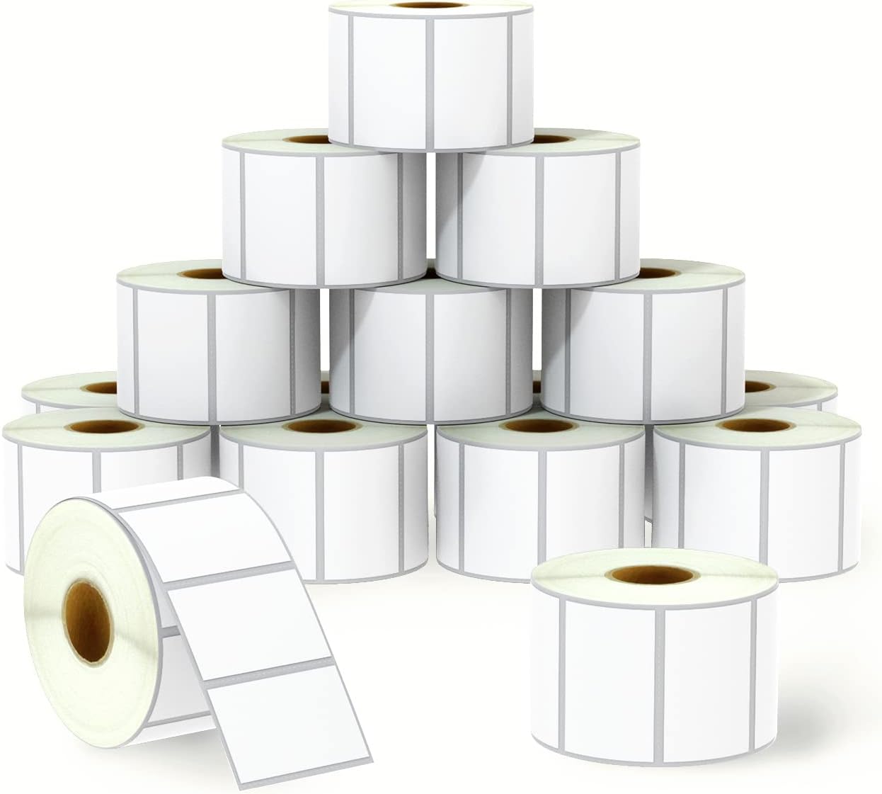 Premium Perforated UPC Barcode Labels - 16 Rolls (16000 Labels)