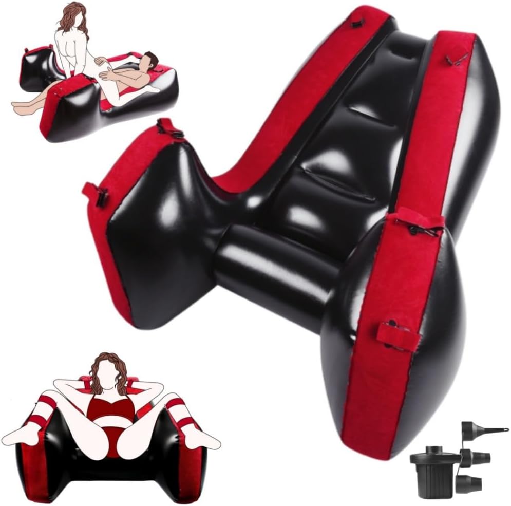 Inflatable Sex Sofa for Couples with Electric Inflator and BDSM