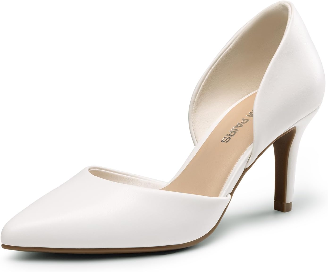 D'Orsay Closed Toe Dress Shoes for Women - Elegant Stiletto Pumps