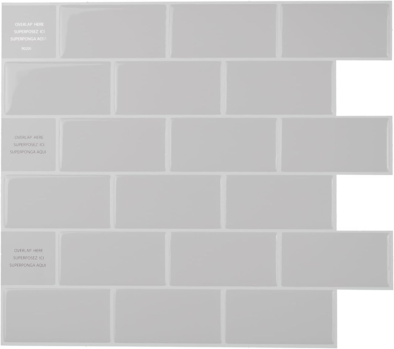 Smart Tiles Peel and Stick Backsplash - 3D Adhesive Tiles