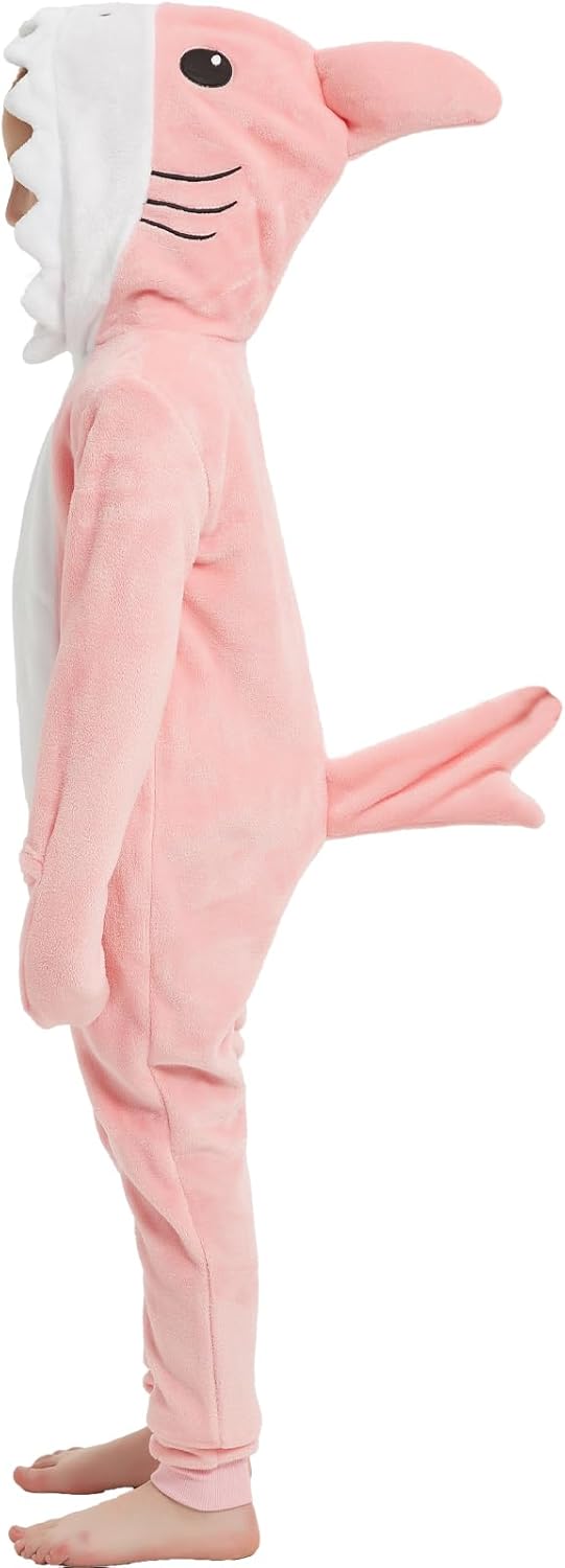 Kids Flannel Animal Onesie Costume for Halloween and Christmas