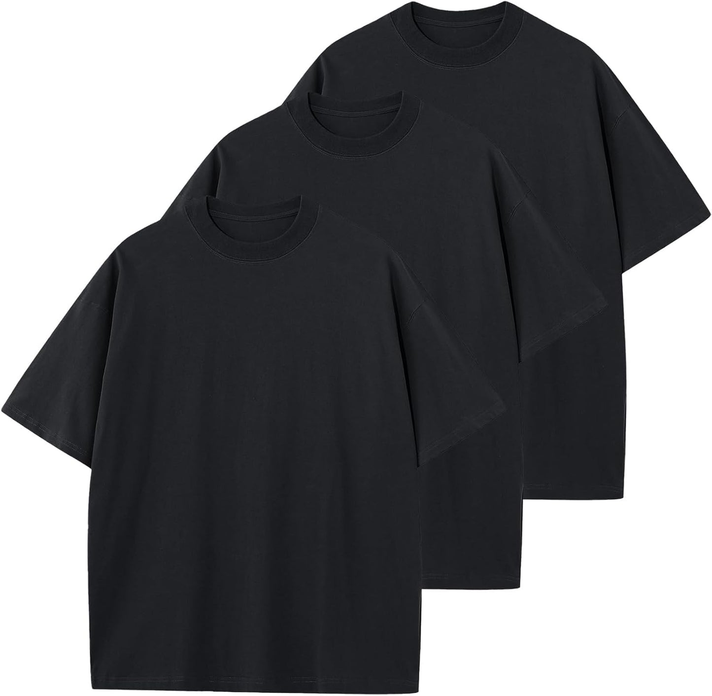 Men's Cotton Oversized T-Shirts for Casual and Athletic Wear