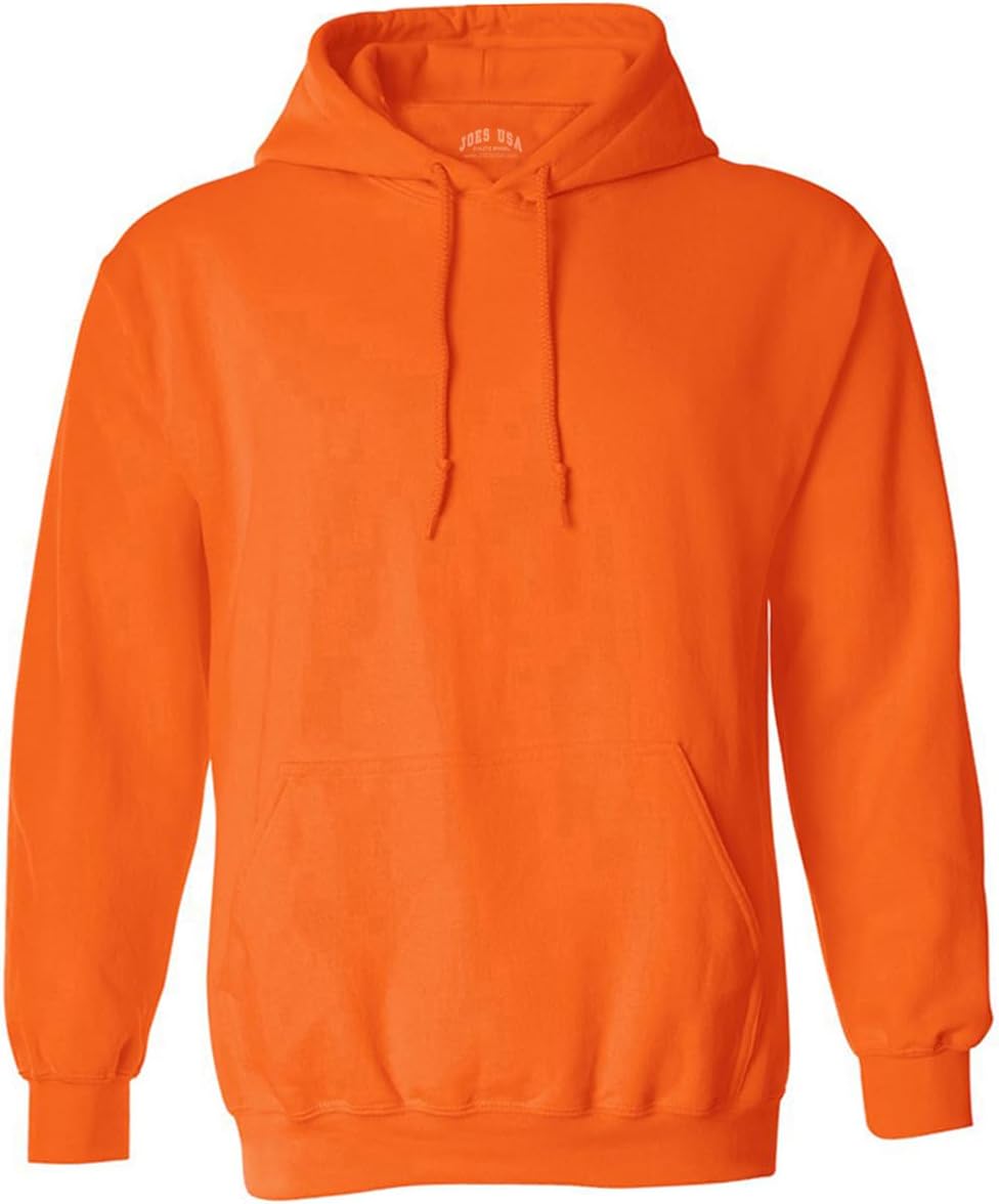 Joe's USA Mens Fleece Pullover Hoodie for Everyday Comfort