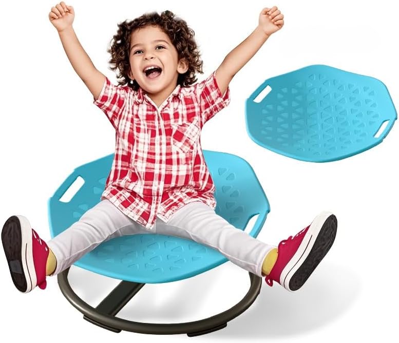 Autism Sensory Spinning Chair for Kids - Improved Coordination