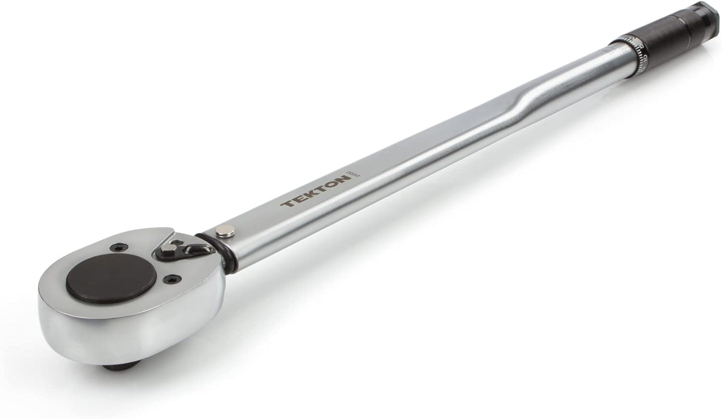 TEKTON 3/4 Inch Drive Micrometer Torque Wrench for Precision Use